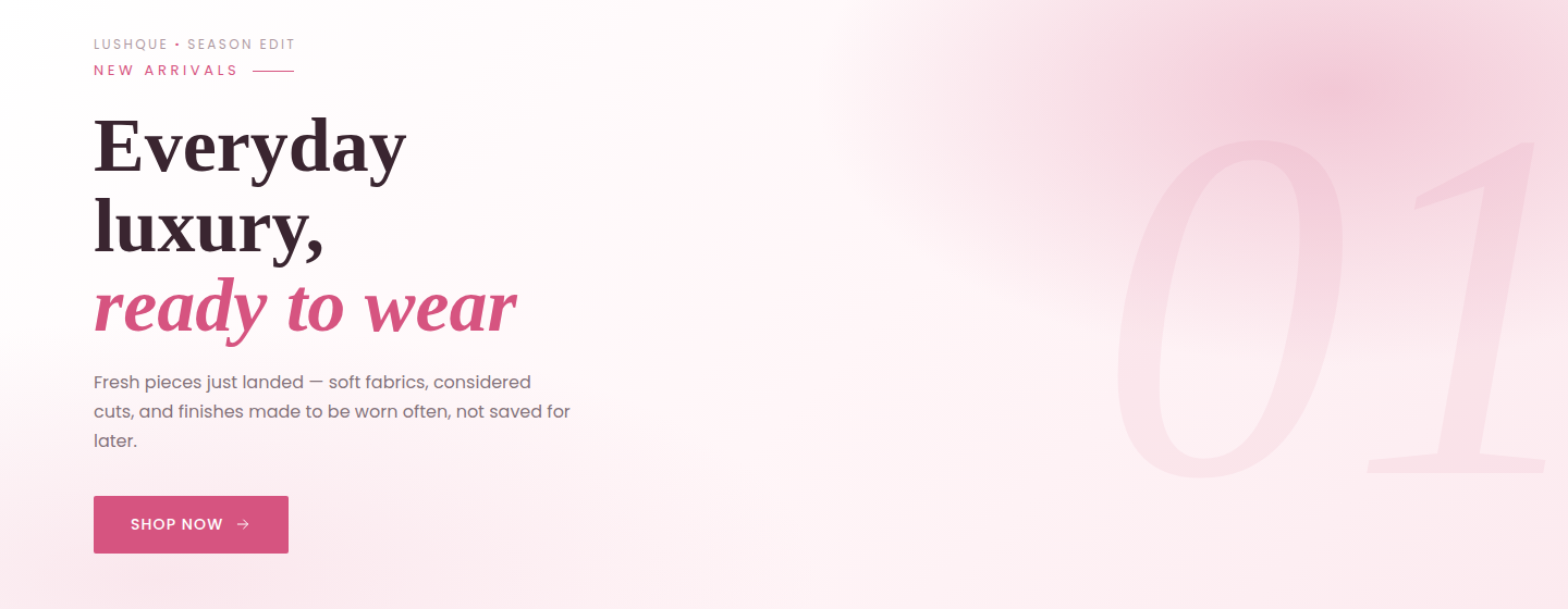 lushque banner shopnow